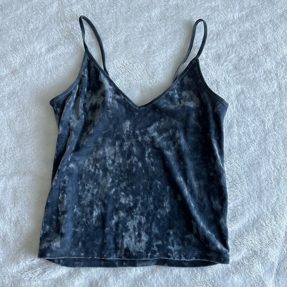 American Eagle Outfitters Tops - American Eagle Velvet Velour Tank Top